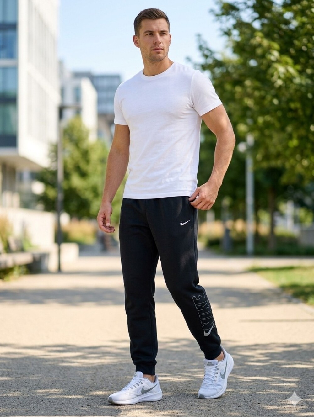 Nike Mens Therma-FIT Tapered Fitness Pants-M